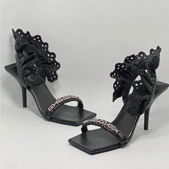 Givenchy 4G Braided Strap Slingback Sandal size 36.5 - Picture 2 of 15